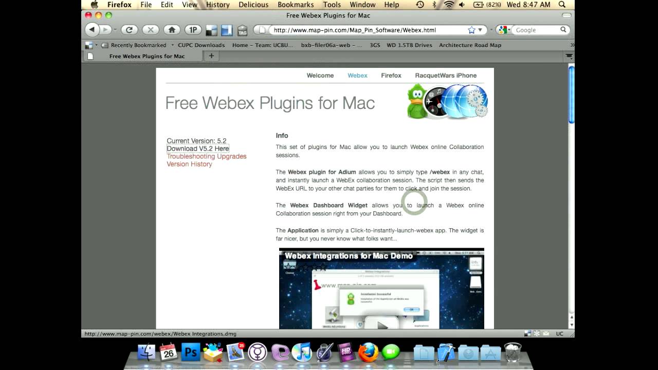 webex driver for mac